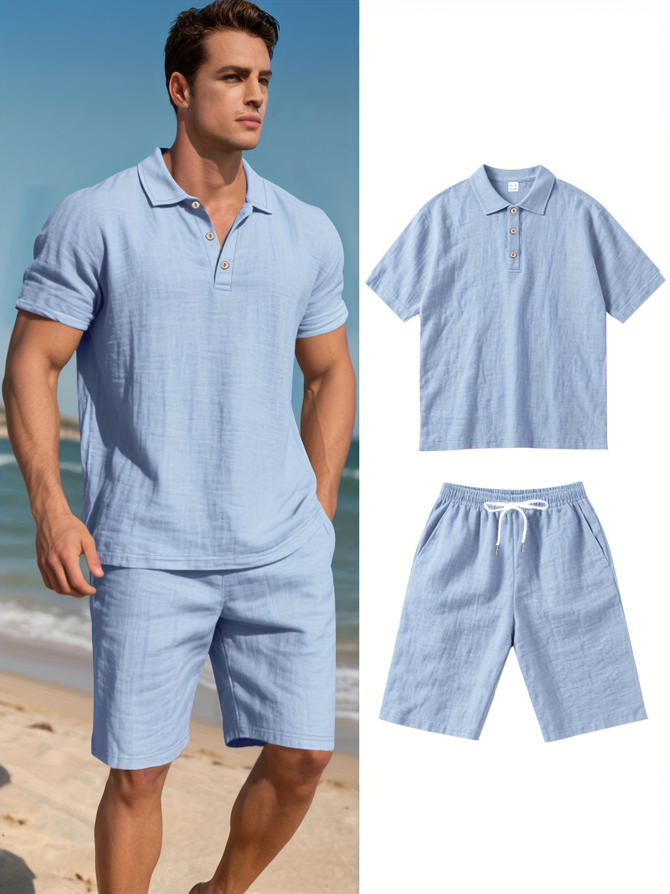 Conjunto de lino para hombre