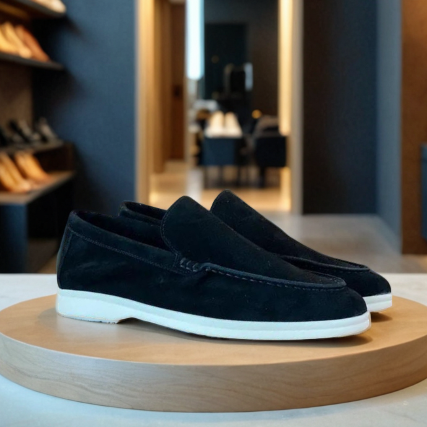 Mocasines de ante premium