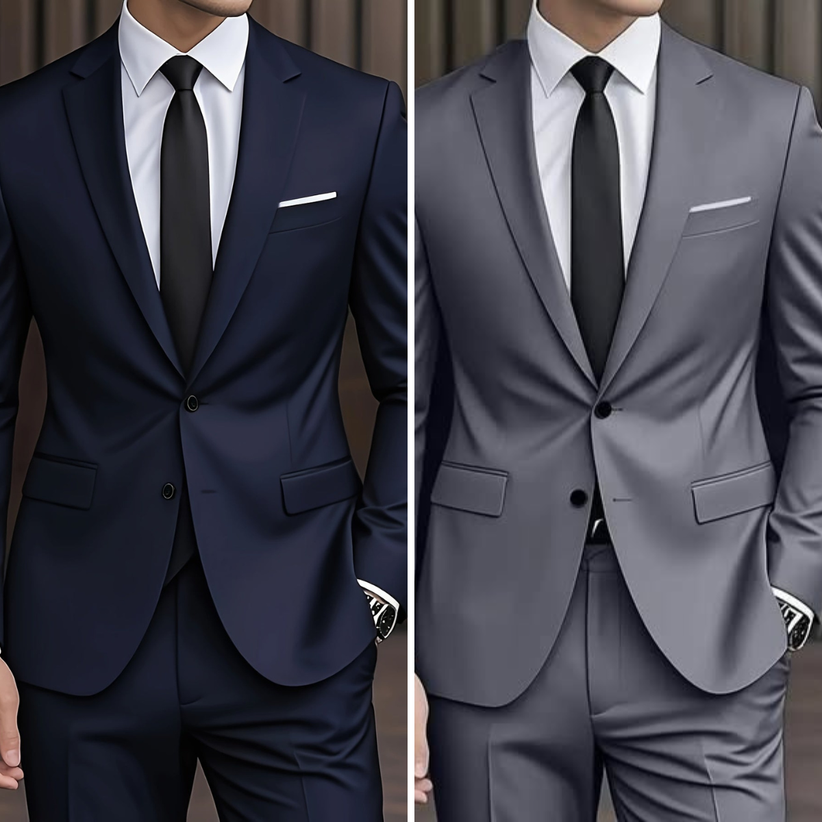 Traje elegante para hombre
