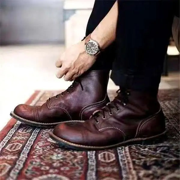Botas de piel Silas