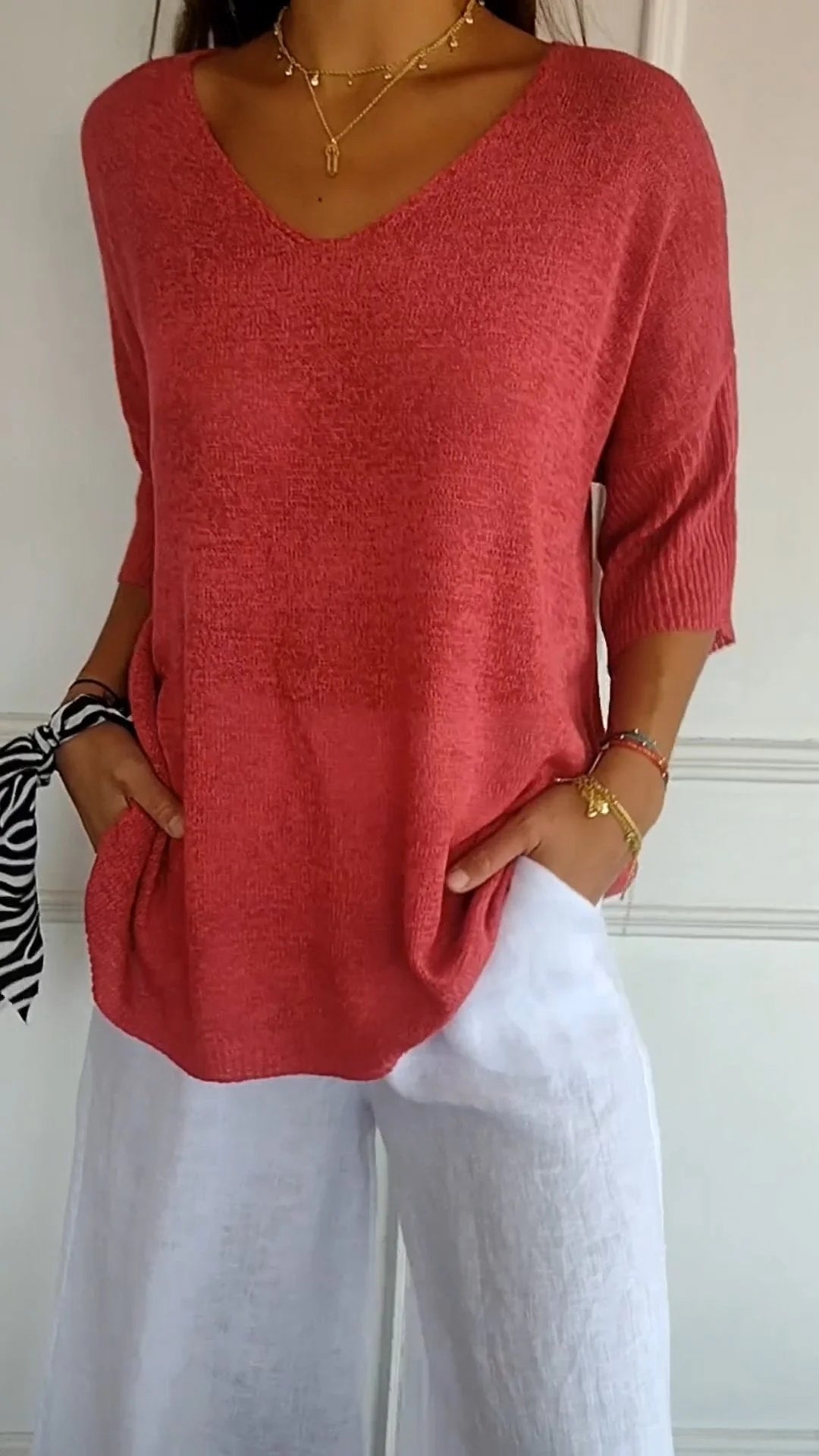 Top de mujer elegante