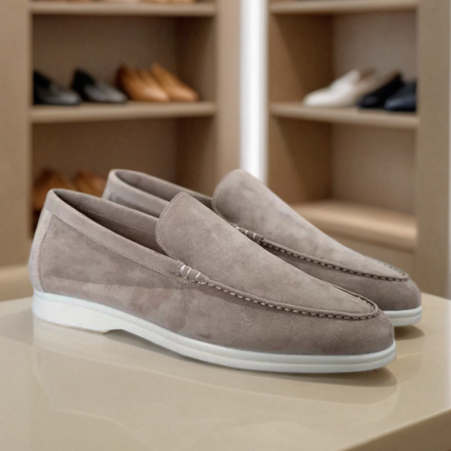 Mocasines de ante premium