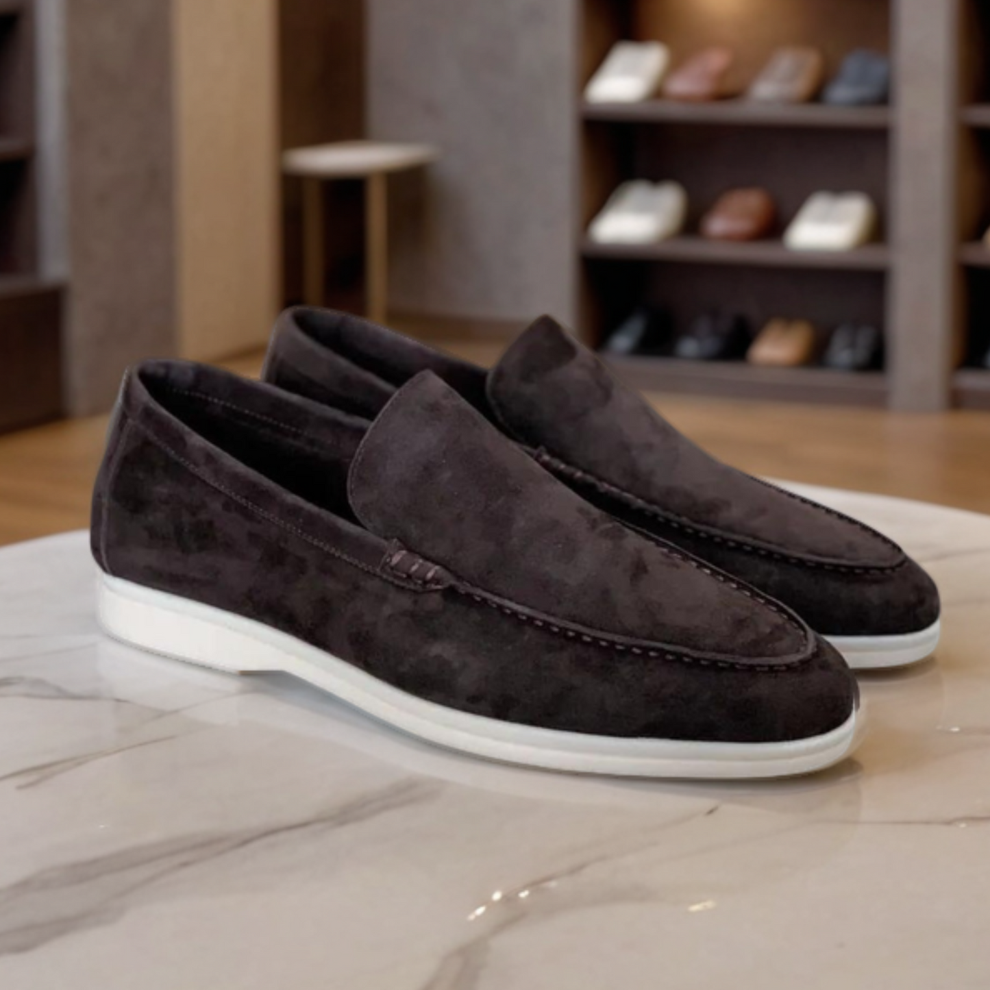 Mocasines de ante premium