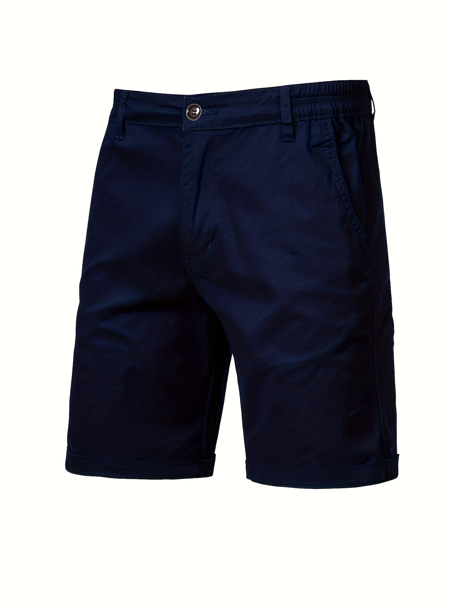 Elegantes pantalones cortos de algodón