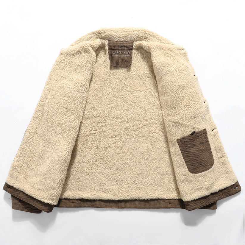 Chaqueta informal con forro polar