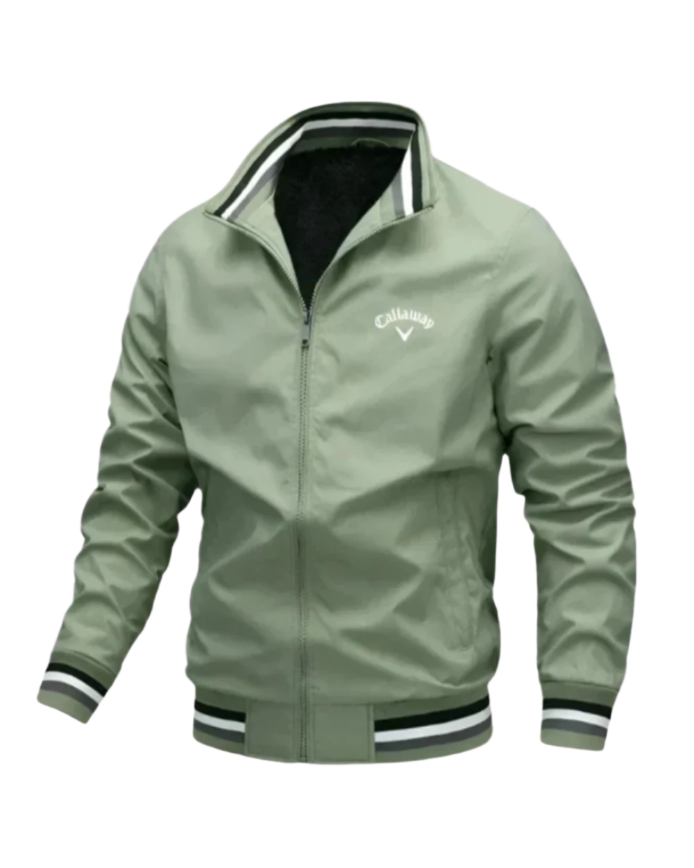 Chaqueta informal con cremallera