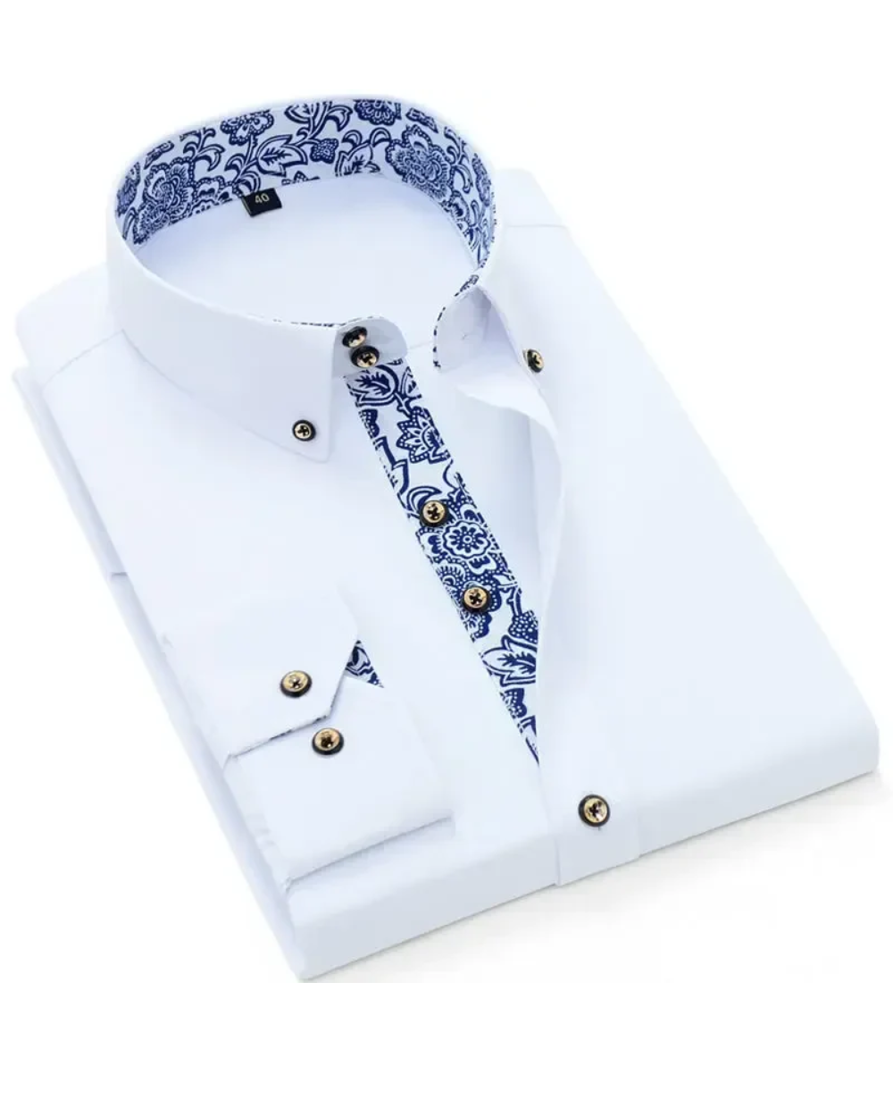 Camisa clásica de algodón