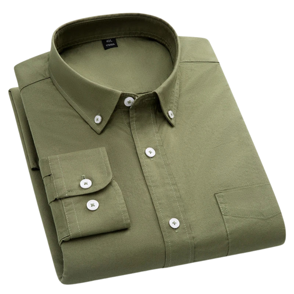 Camisa clásica de algodón