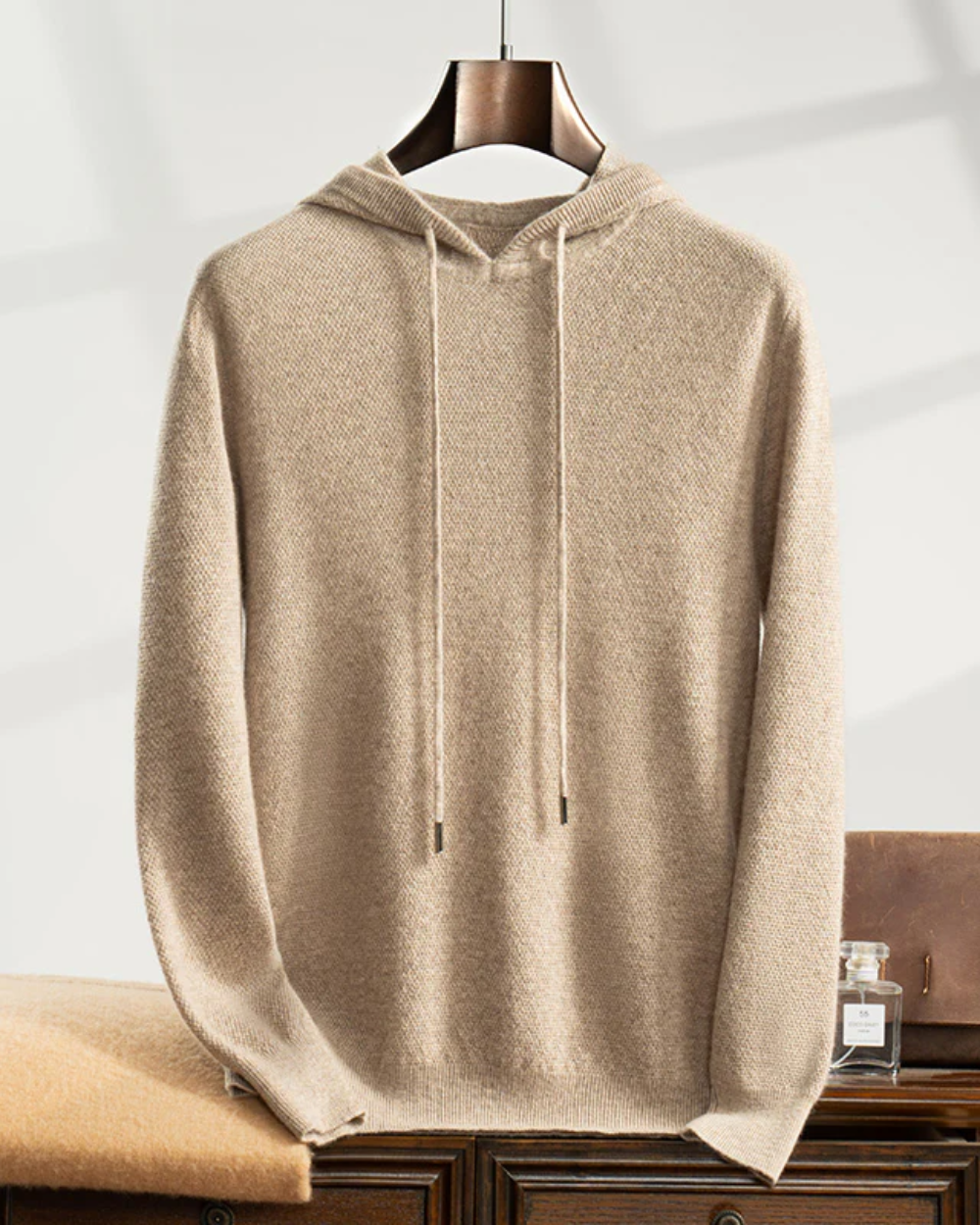 Sudadera con capucha de cachemira Procida
