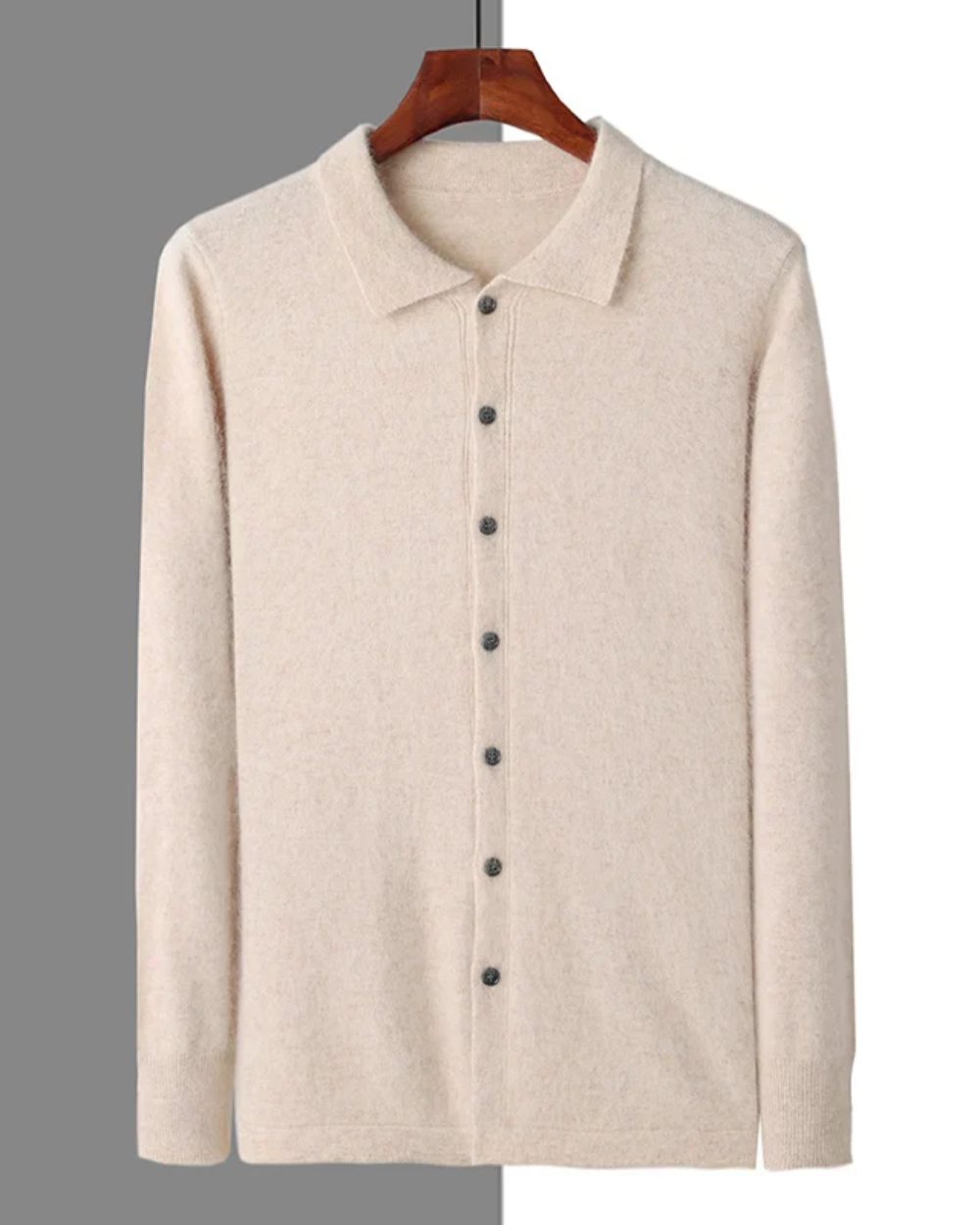 Chaqueta de cachemira con botones Planeta