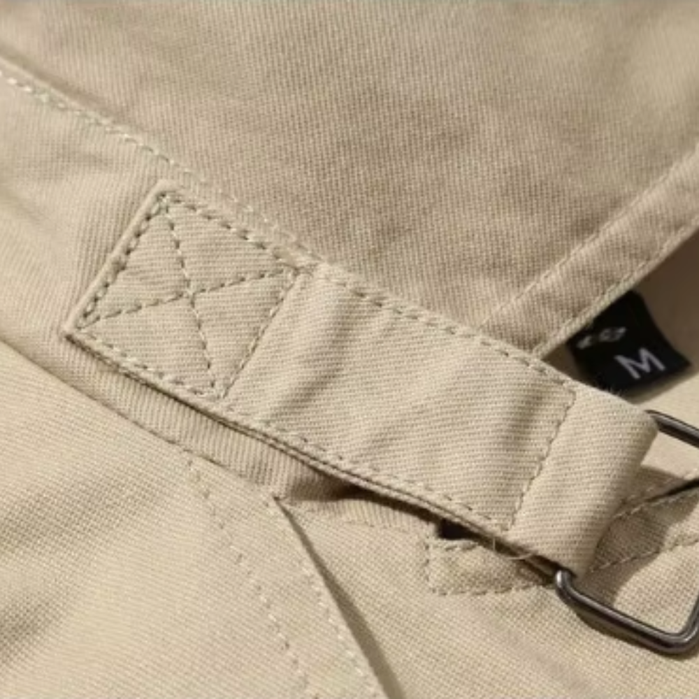 Chaqueta de algodón cortaviento