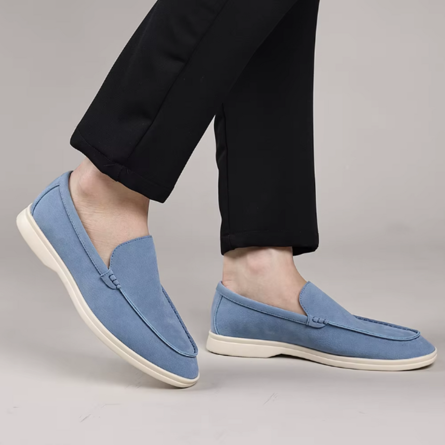 Mocasines clásicos de ante