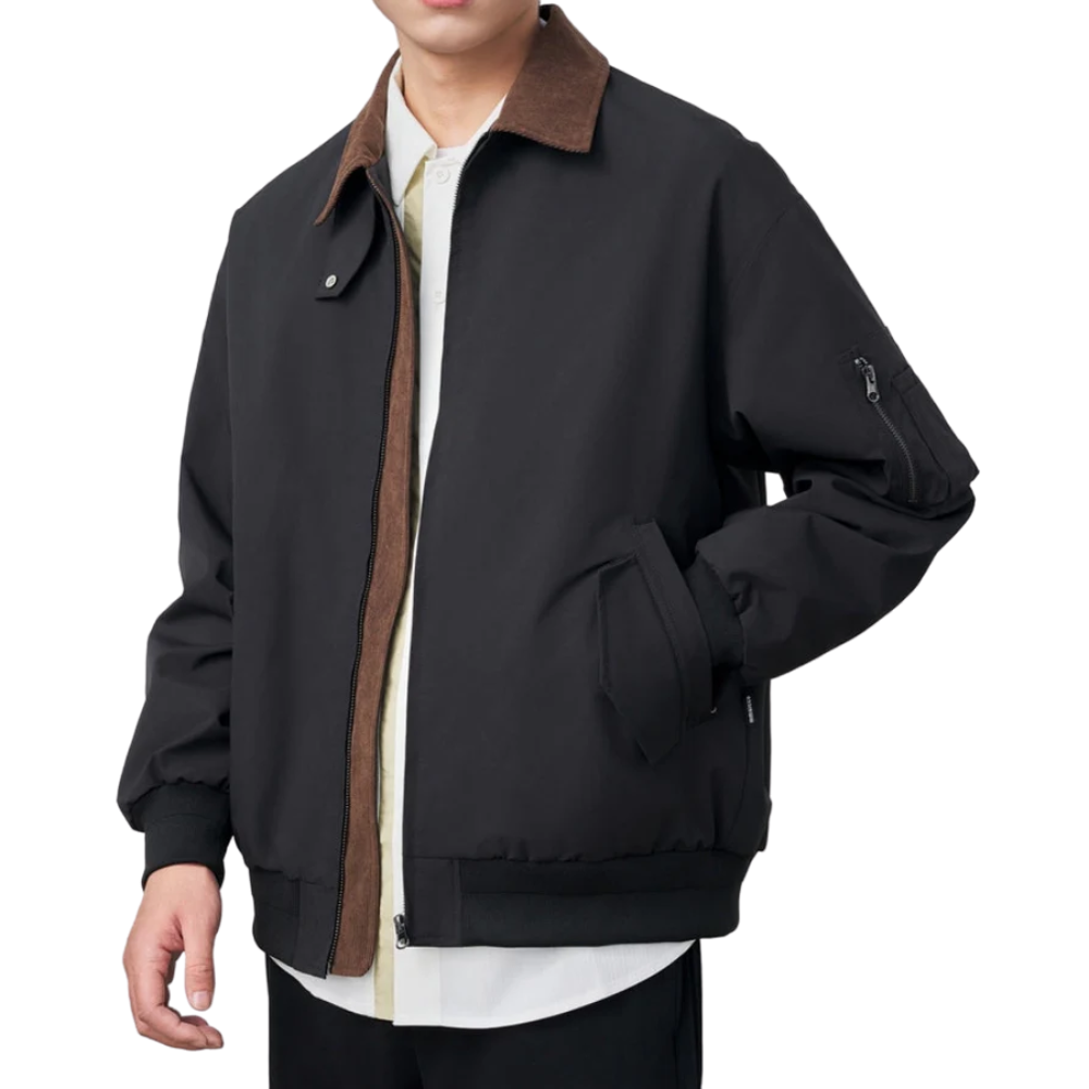 Elegante chaqueta Harrington