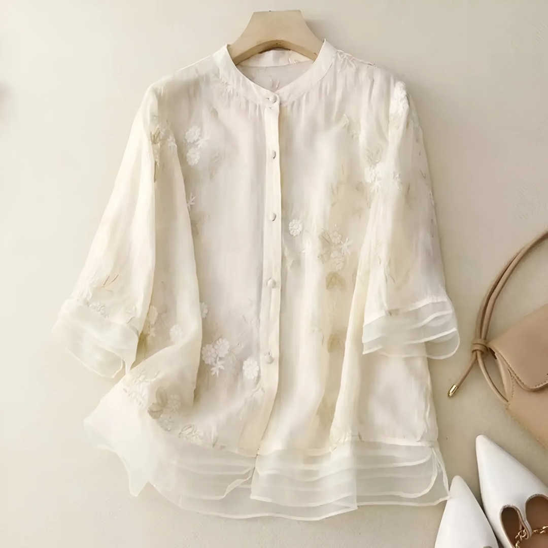 Blusa floral para mujer