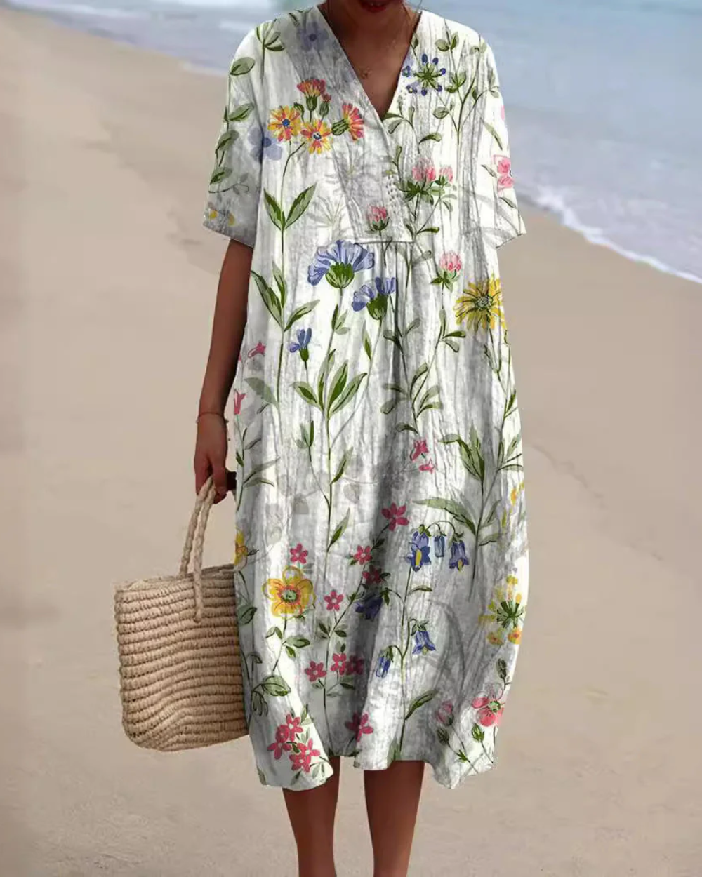 Vestido Floral Barriguita