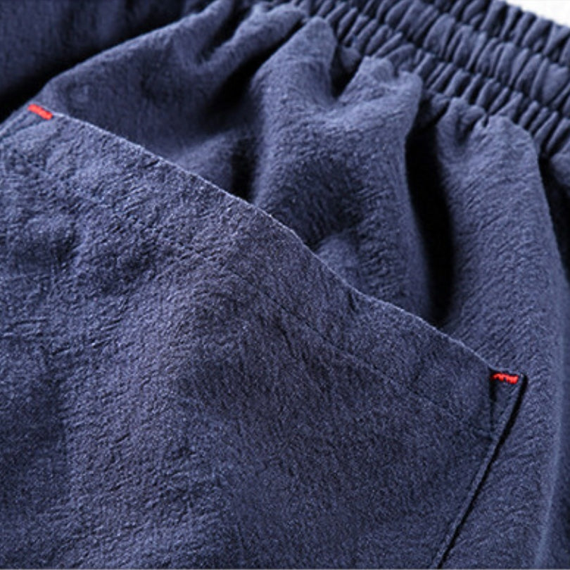 Pantalones cortos de algodón de estilo japonés
