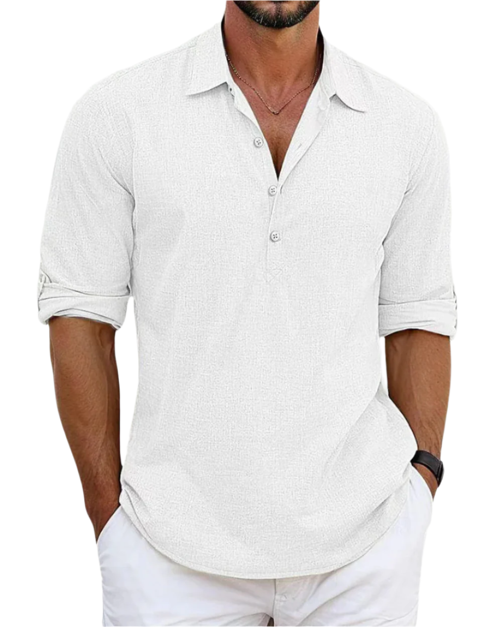 Camisa de lino Premium
