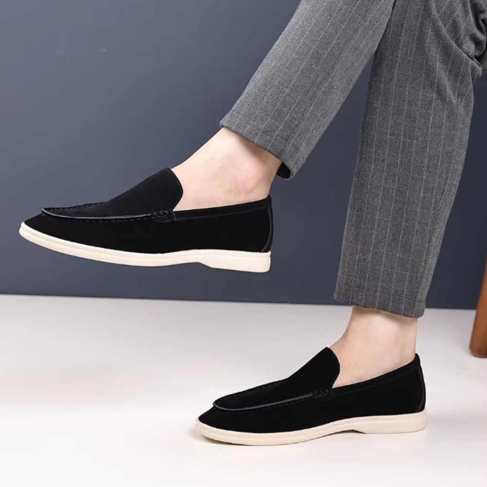 Mocasines de ante de lujo