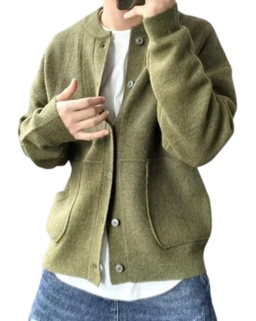 Chaqueta informal con botones