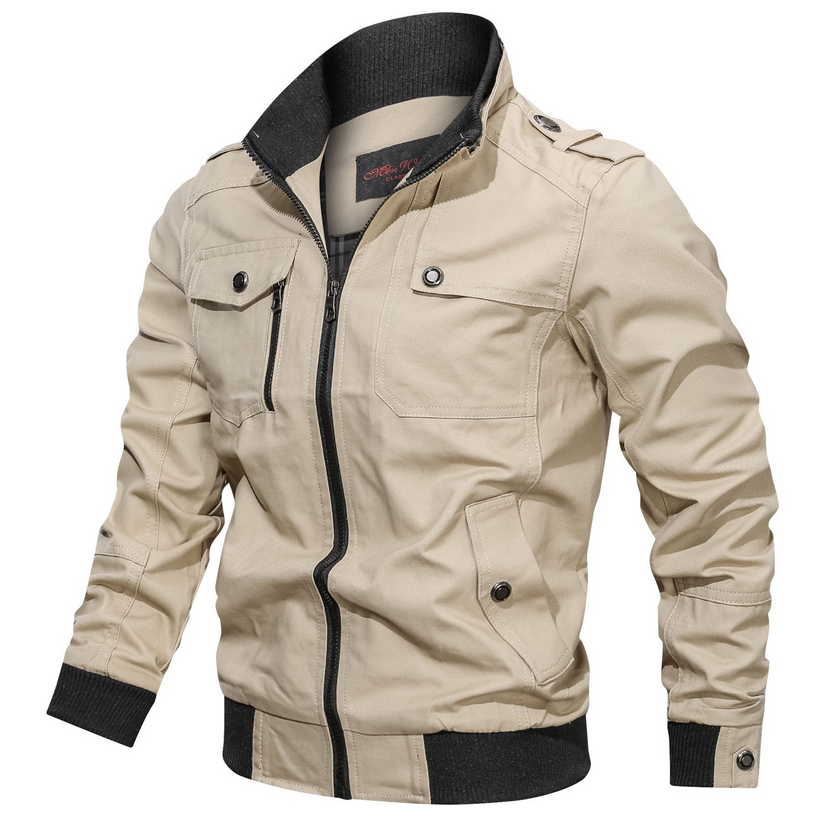 Elegante chaqueta cargo