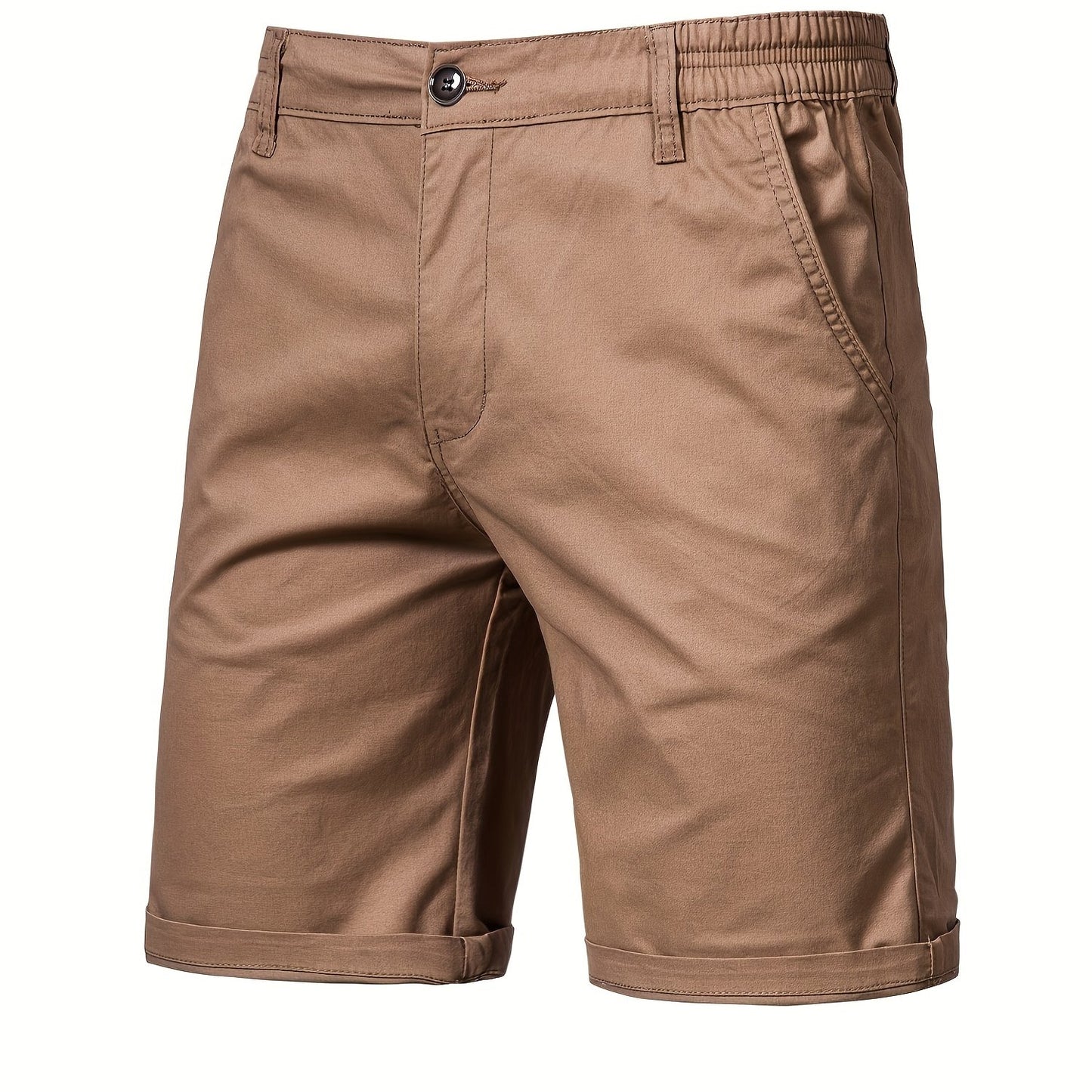 Elegantes pantalones cortos de algodón