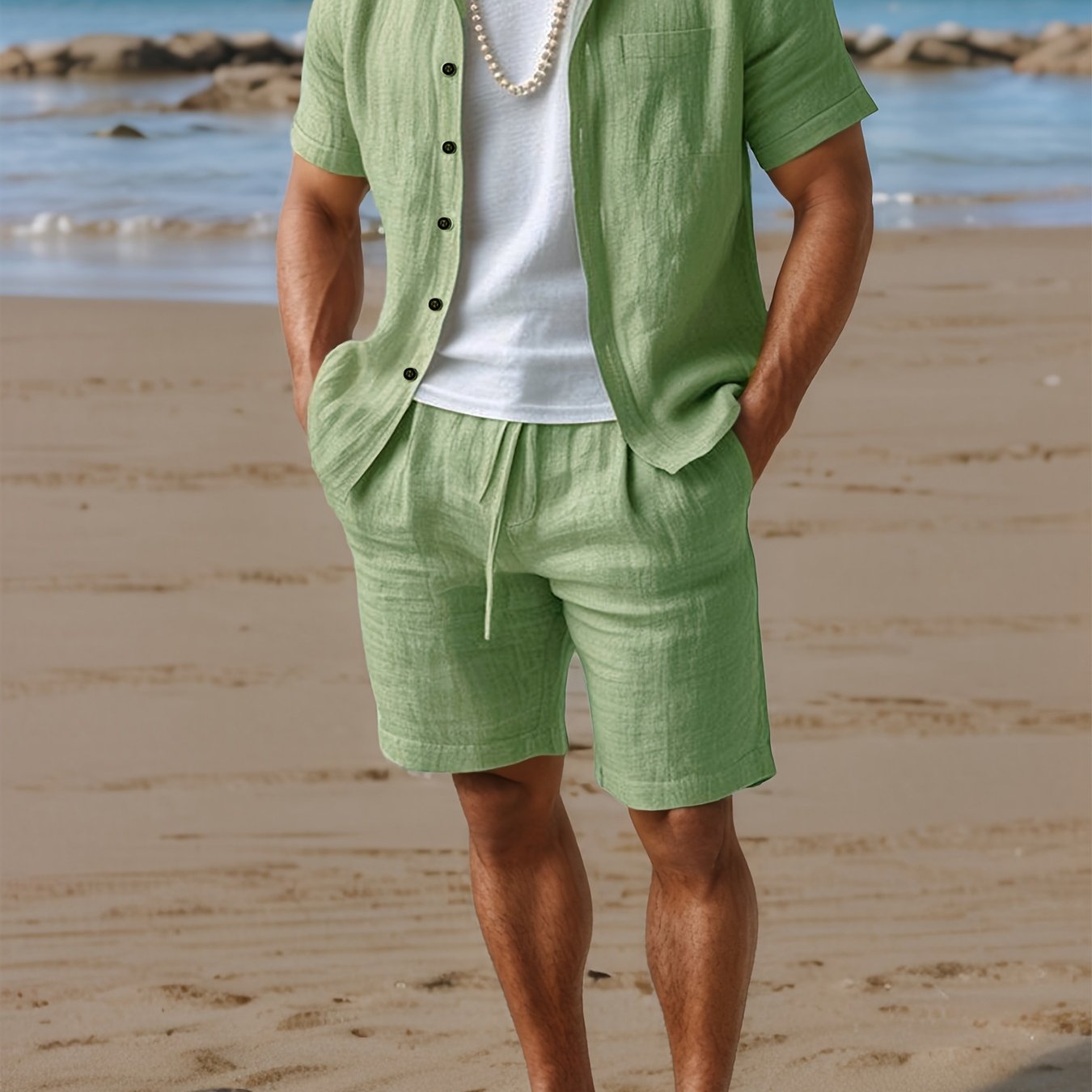 Elegante conjunto de verano
