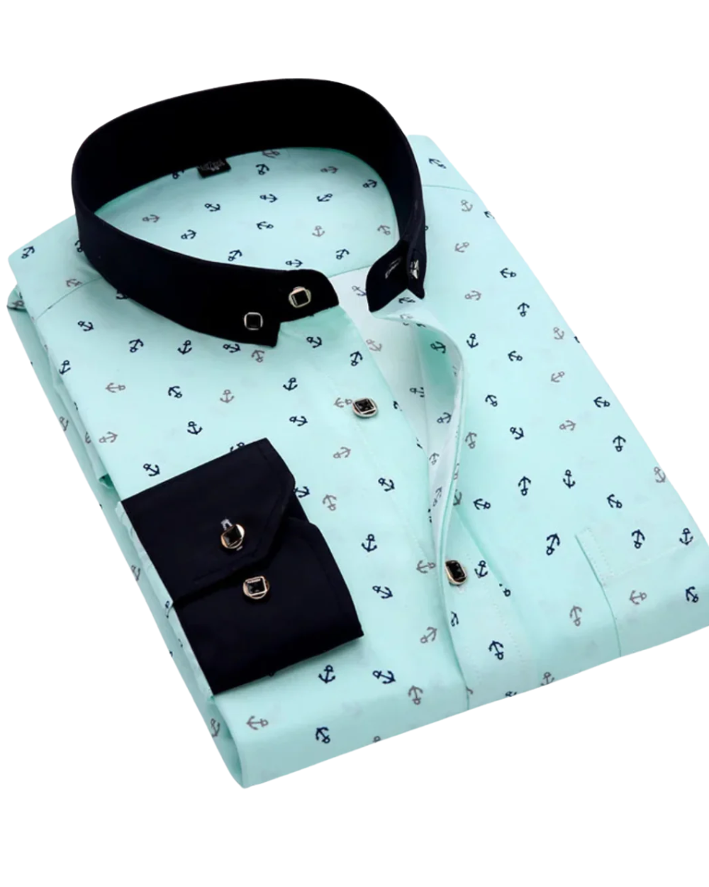 Camisa con estampado náutico