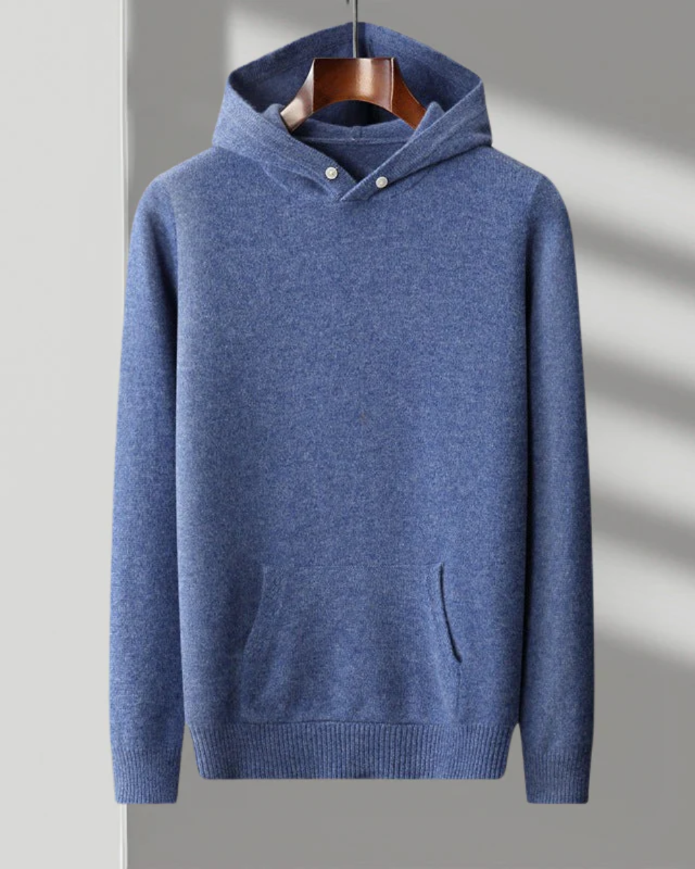 Sudadera con capucha de lana merina Nova