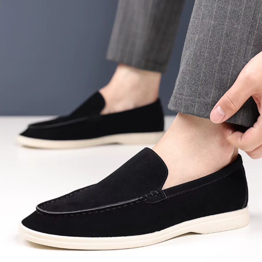 Mocasines de ante de lujo