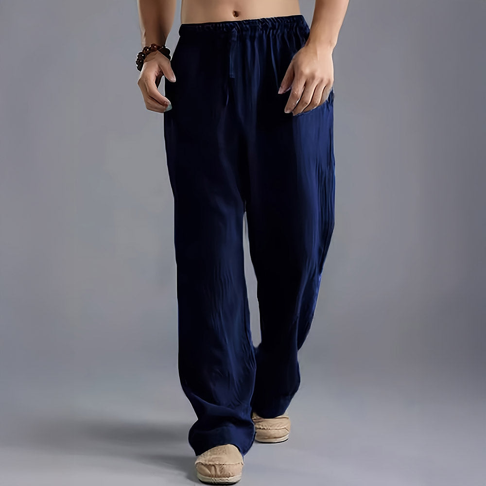 Pantalón de lino transpirable