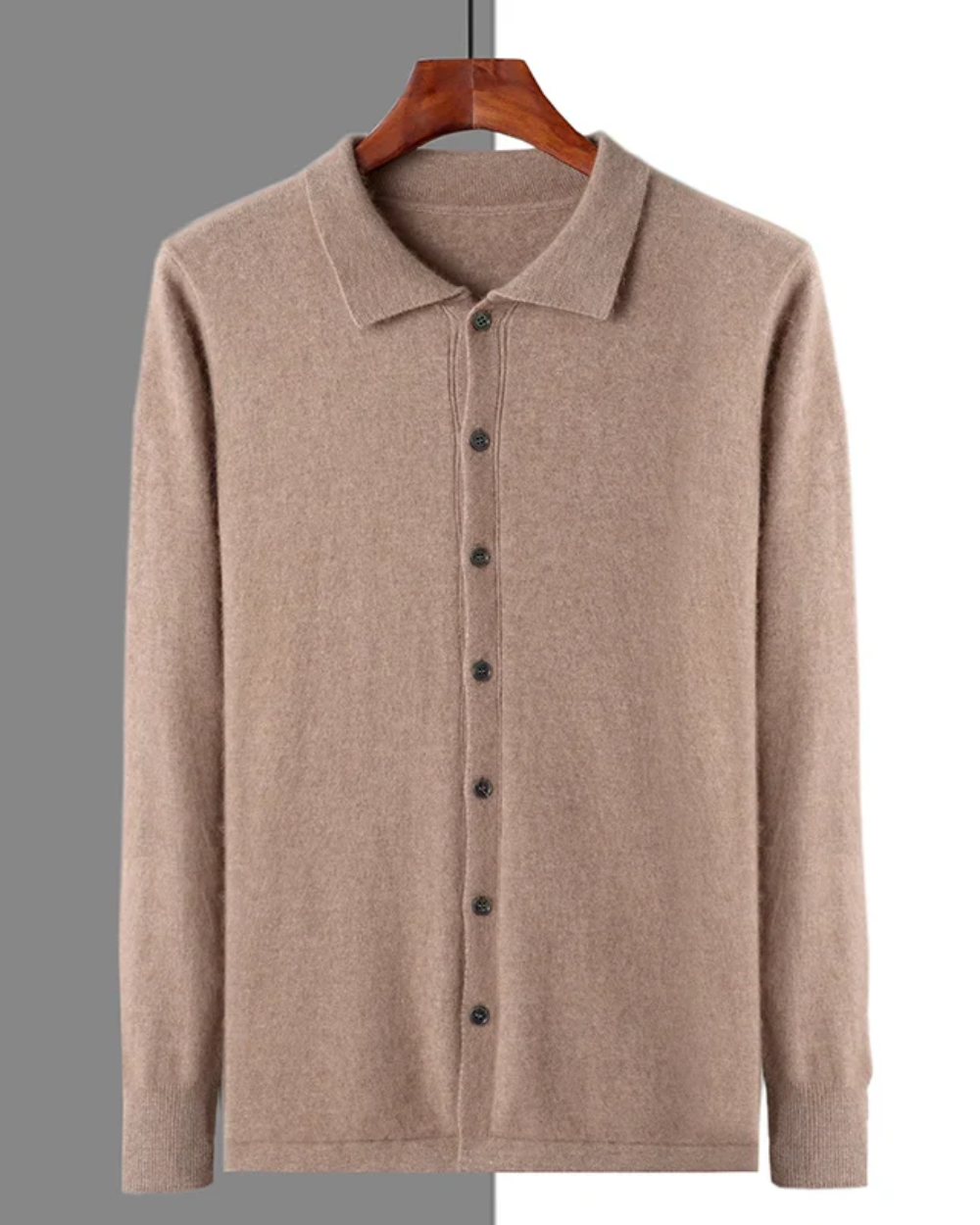 Chaqueta de cachemira con botones Planeta