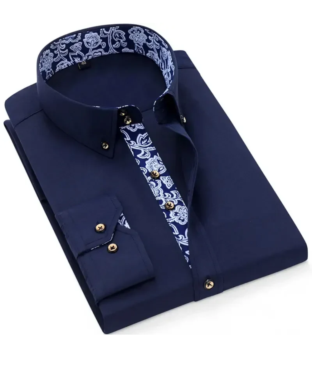 Camisa clásica de algodón