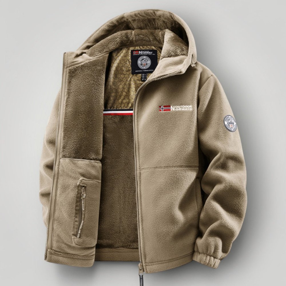 Elegante conjunto de felpa