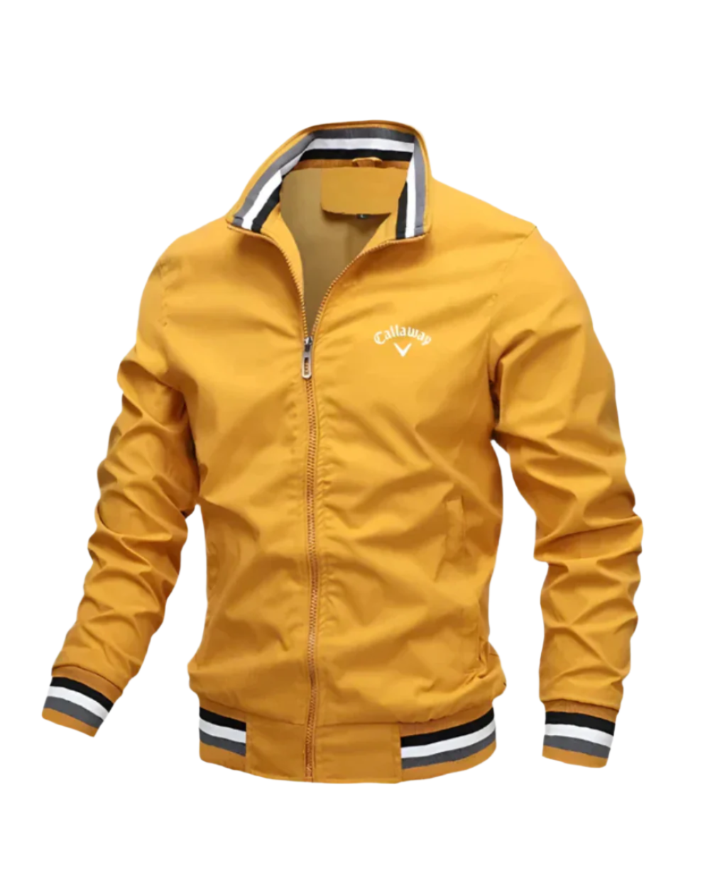 Chaqueta informal con cremallera