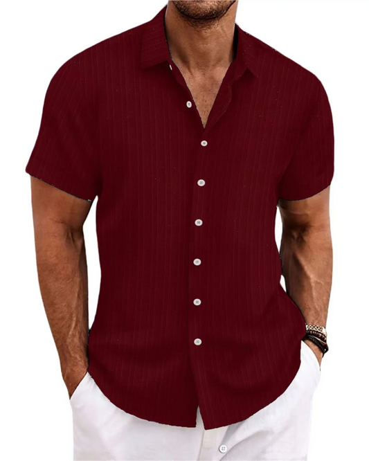 Camisa casual de manga corta