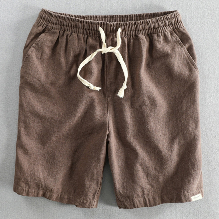 Pantalones cortos de algodón de estilo japonés
