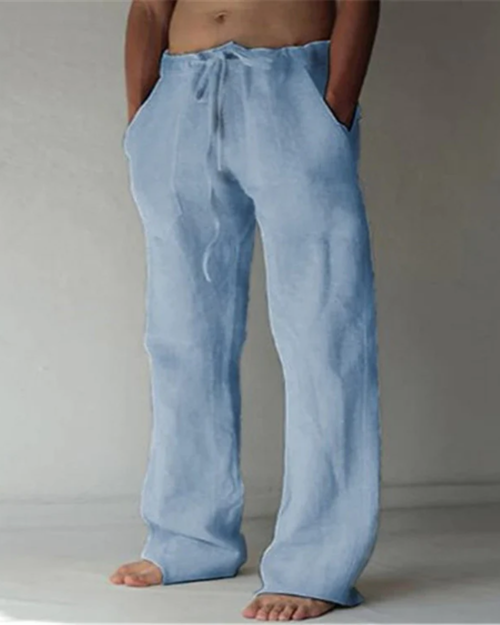 Pantalón de lino transpirable