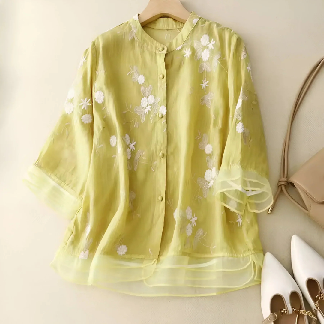 Blusa floral para mujer