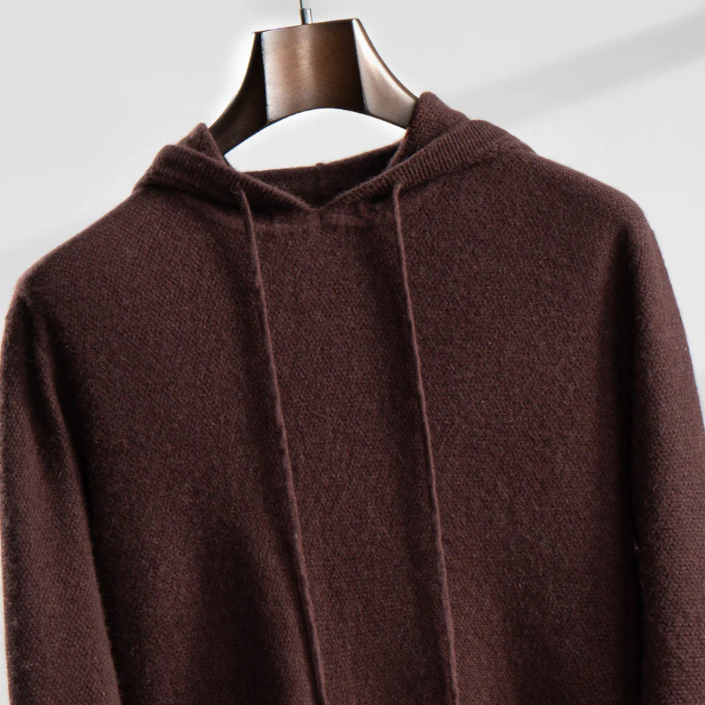 Sudadera con capucha de cachemira Procida