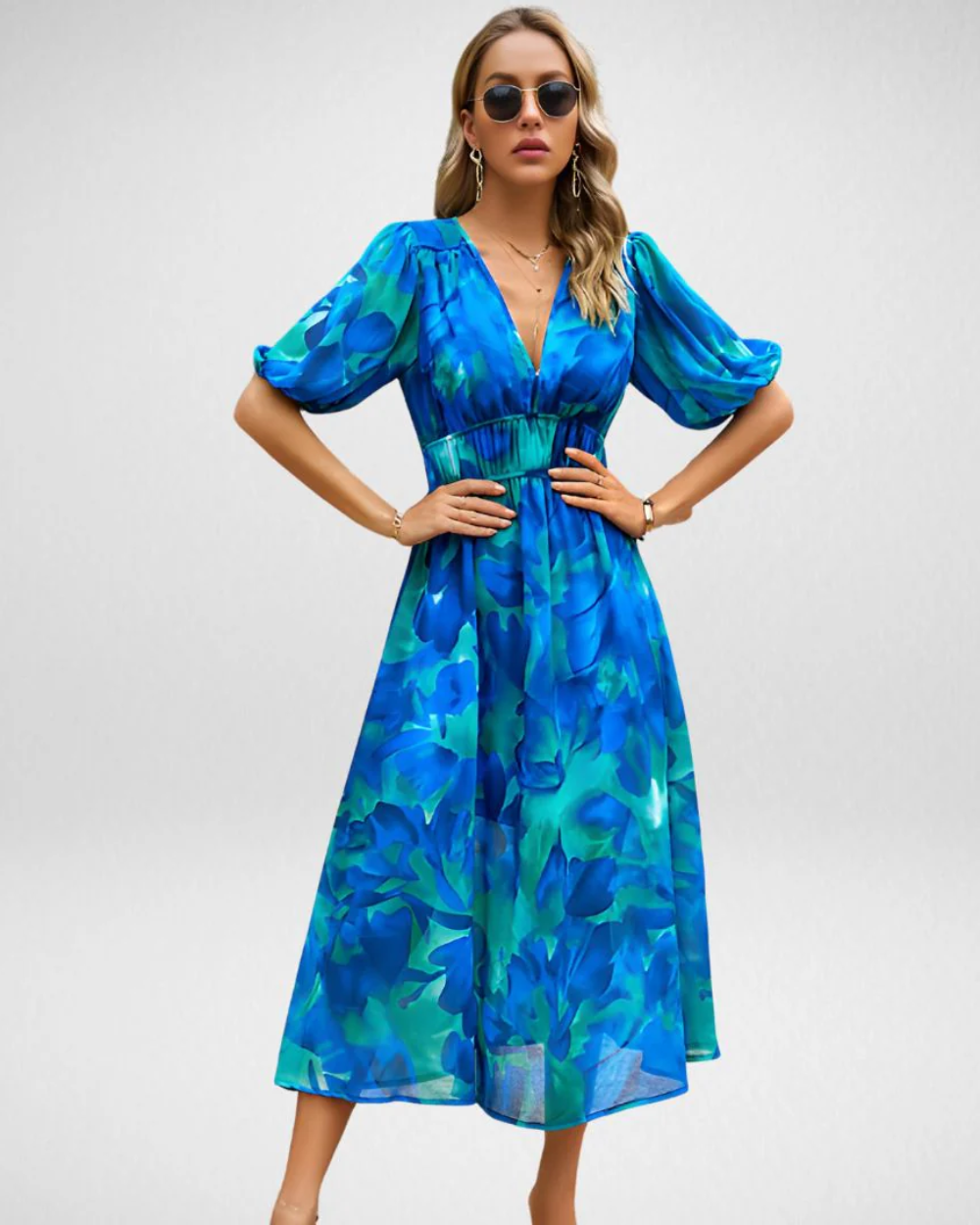 Elegante vestido largo Venecia