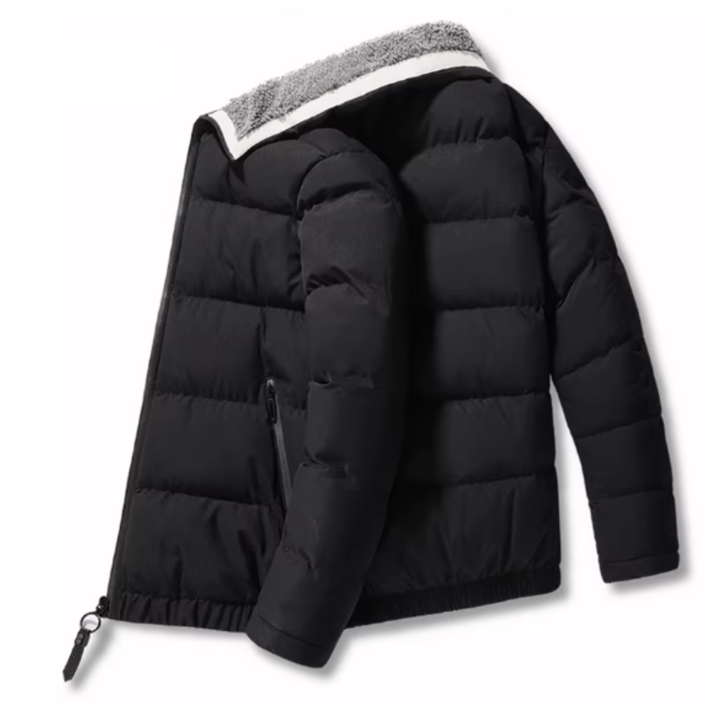 Chaqueta de invierno con cuello alto