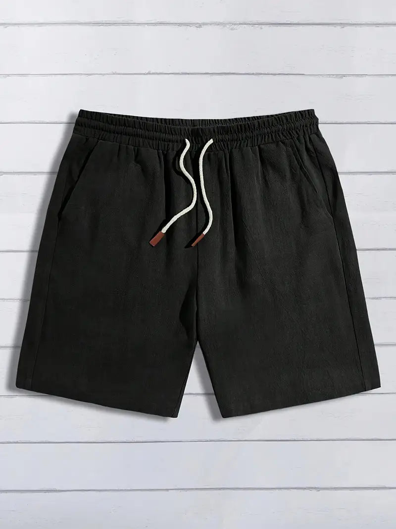 Pantalones cortos de lino