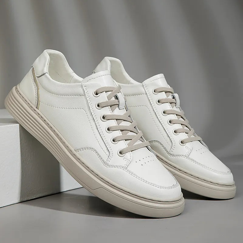 Elegantes zapatos de piel