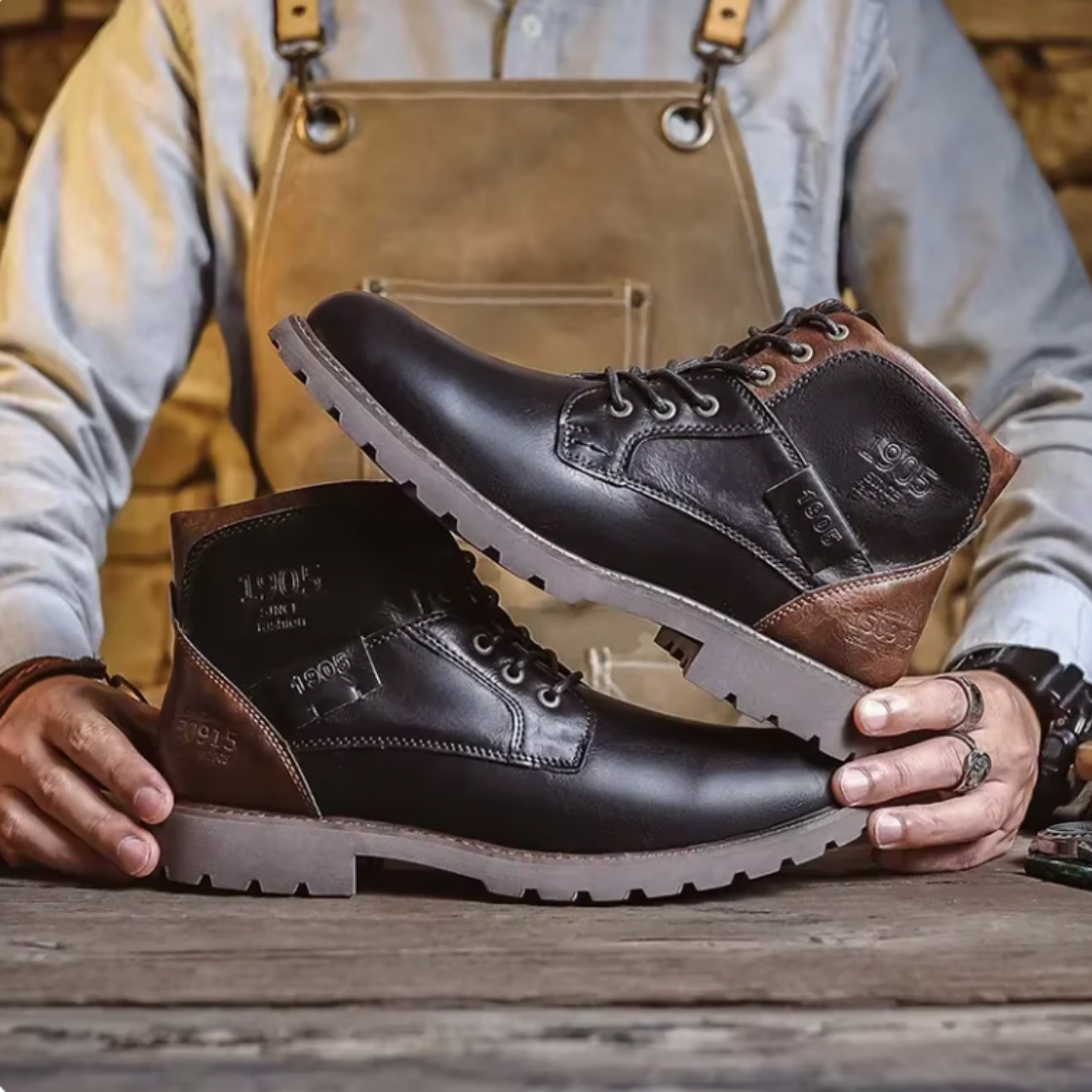 Botas de piel Bayard Vintage