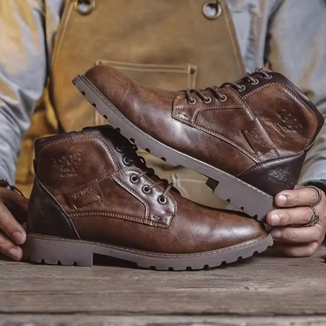 Botas de piel Bayard Vintage