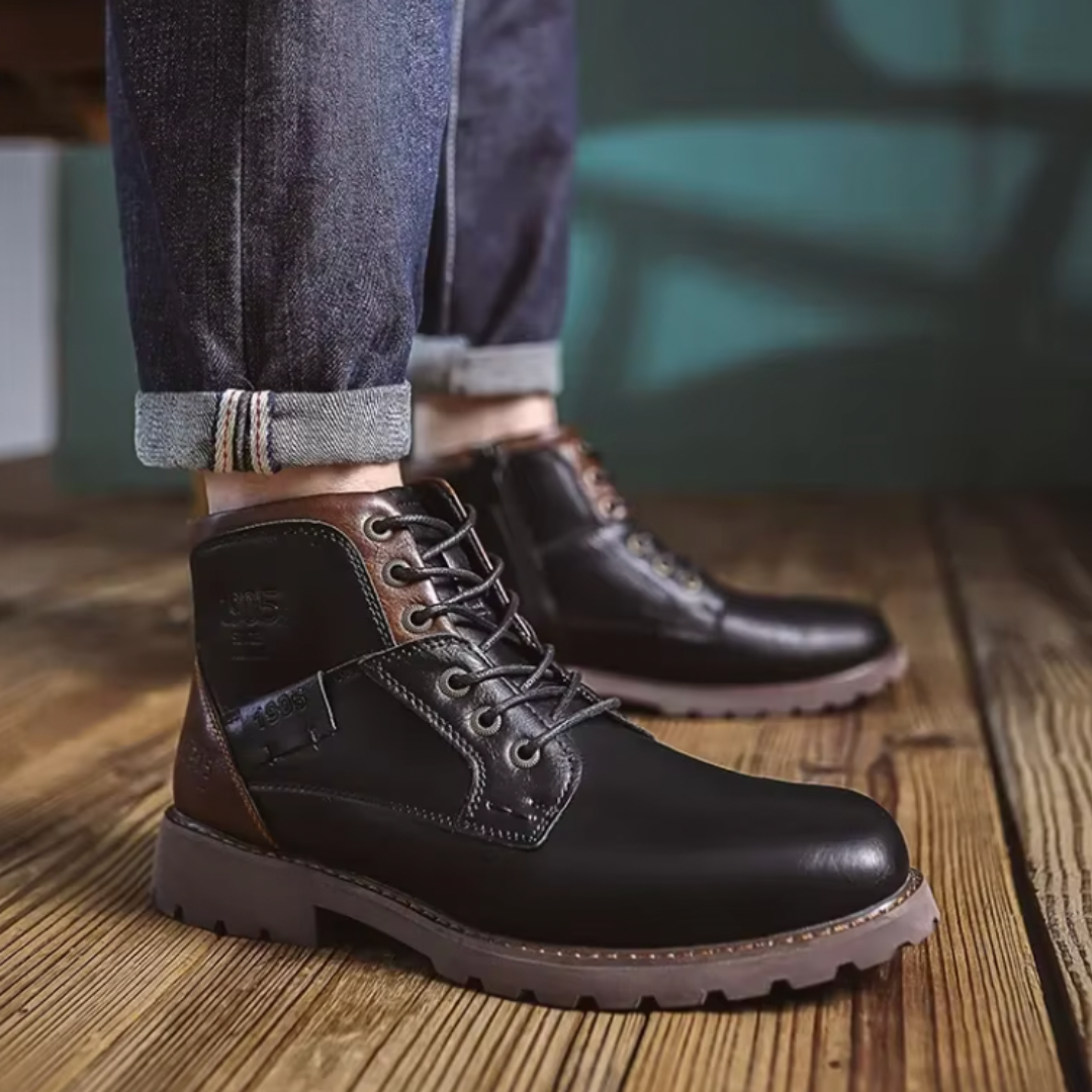 Botas de piel Bayard Vintage