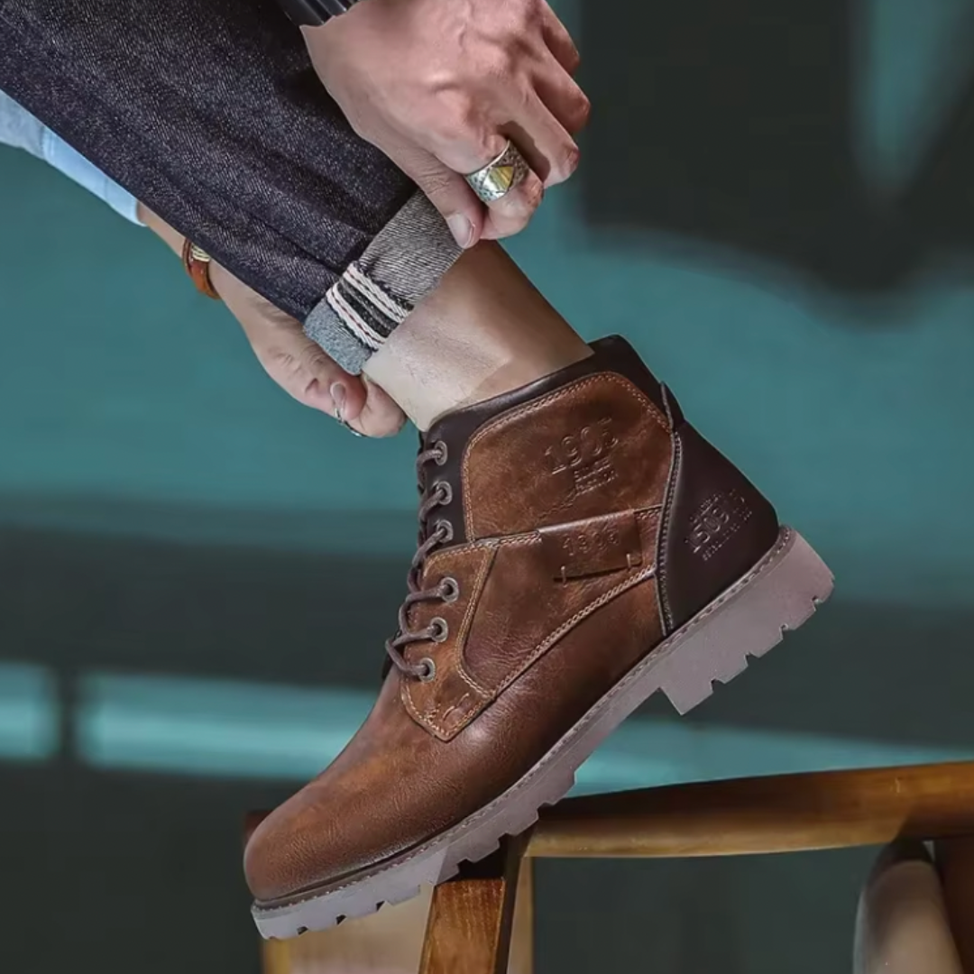 Botas de piel Bayard Vintage
