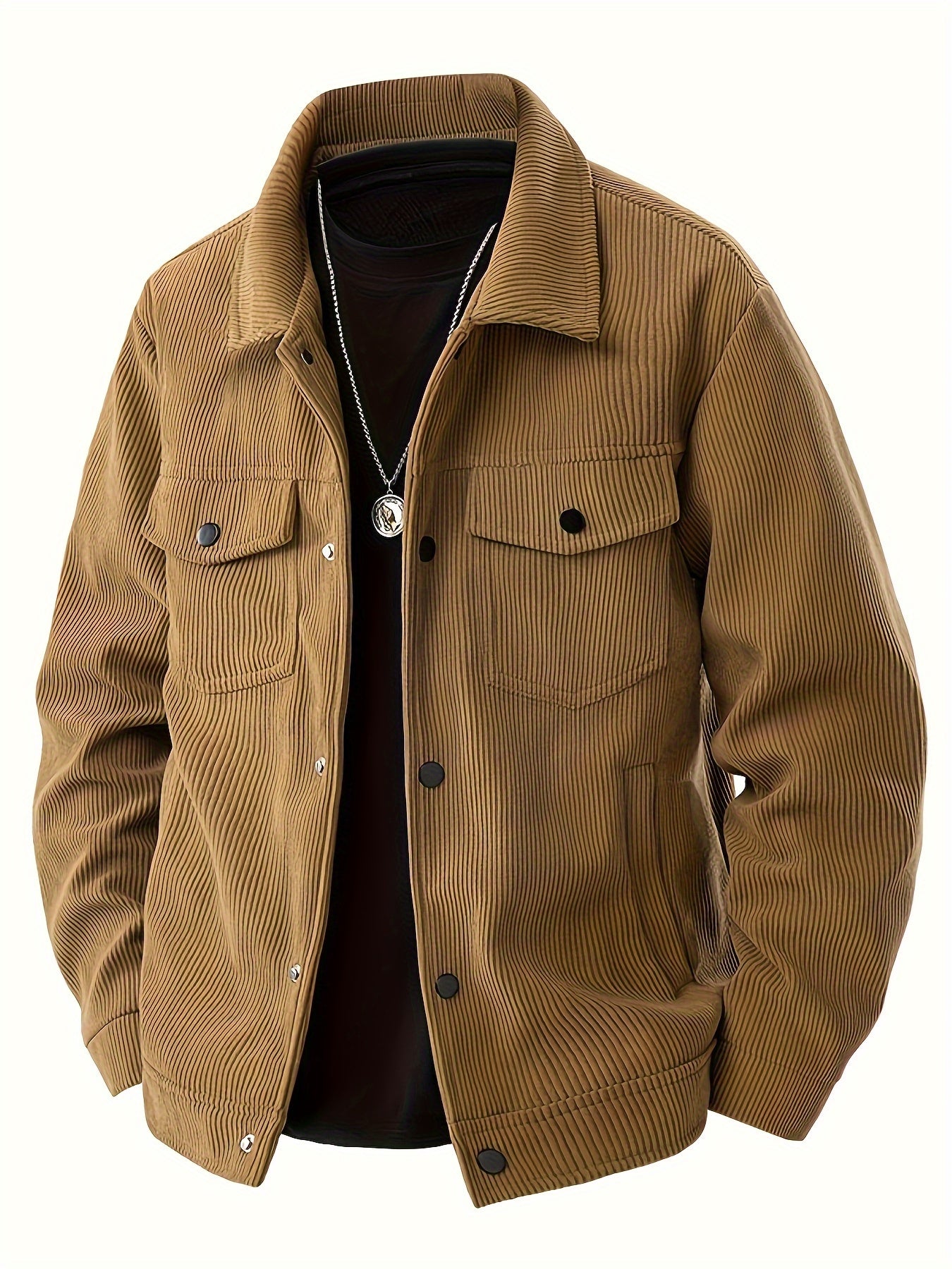 Elegante chaqueta de pana