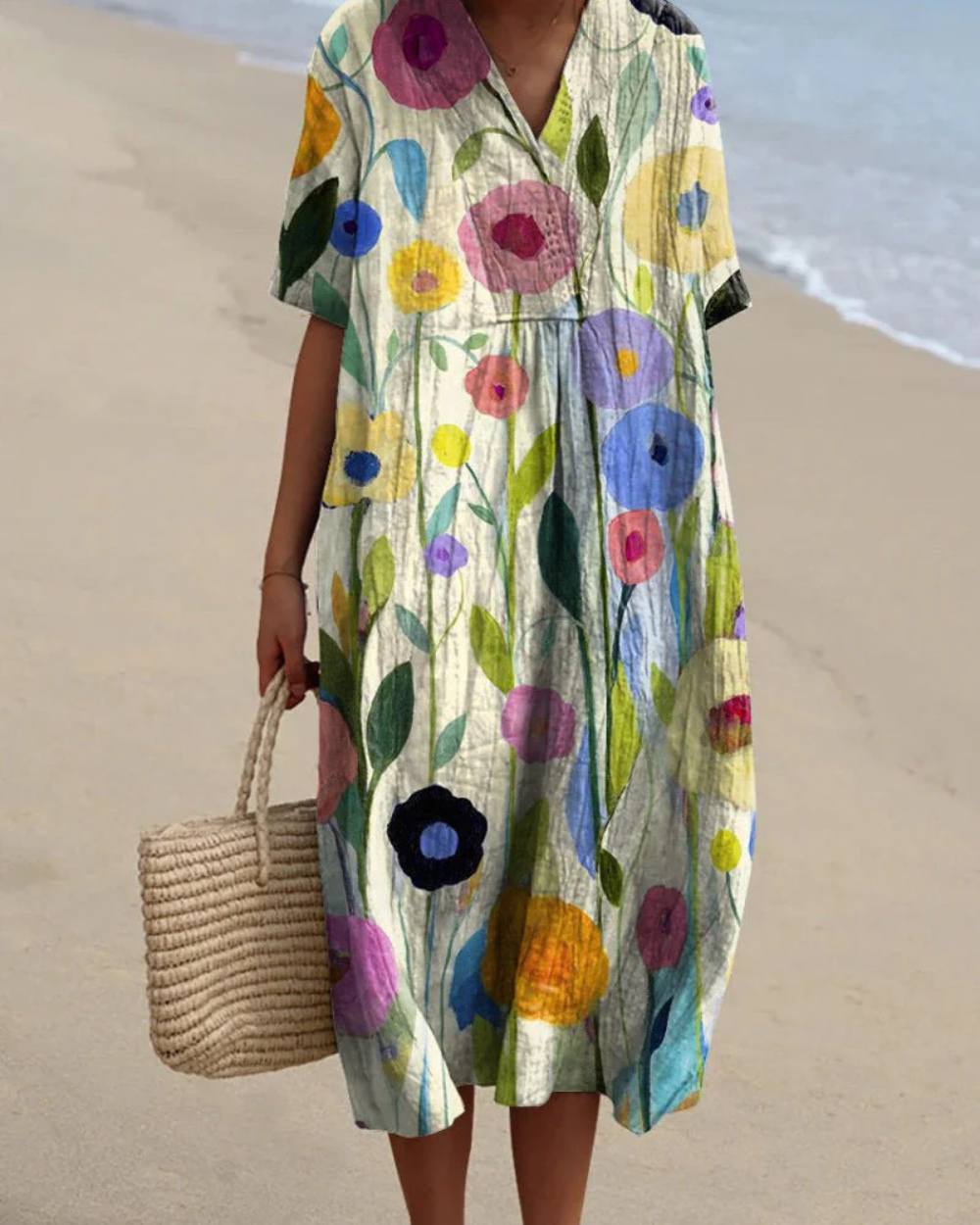 Vestido Floral Barriguita