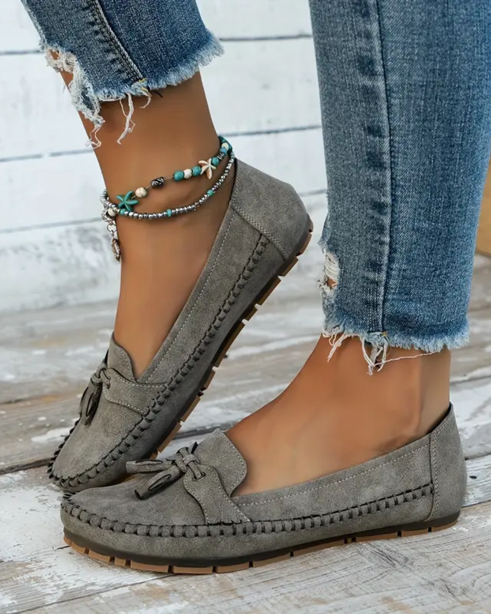 Mocasines cómodos y suaves